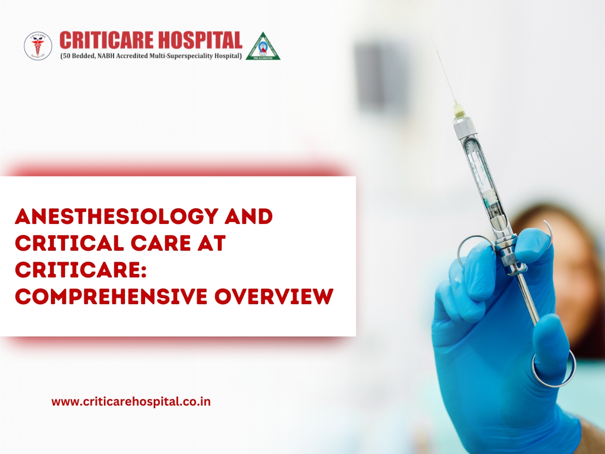 Anesthesiology and Critical Care at Criticare